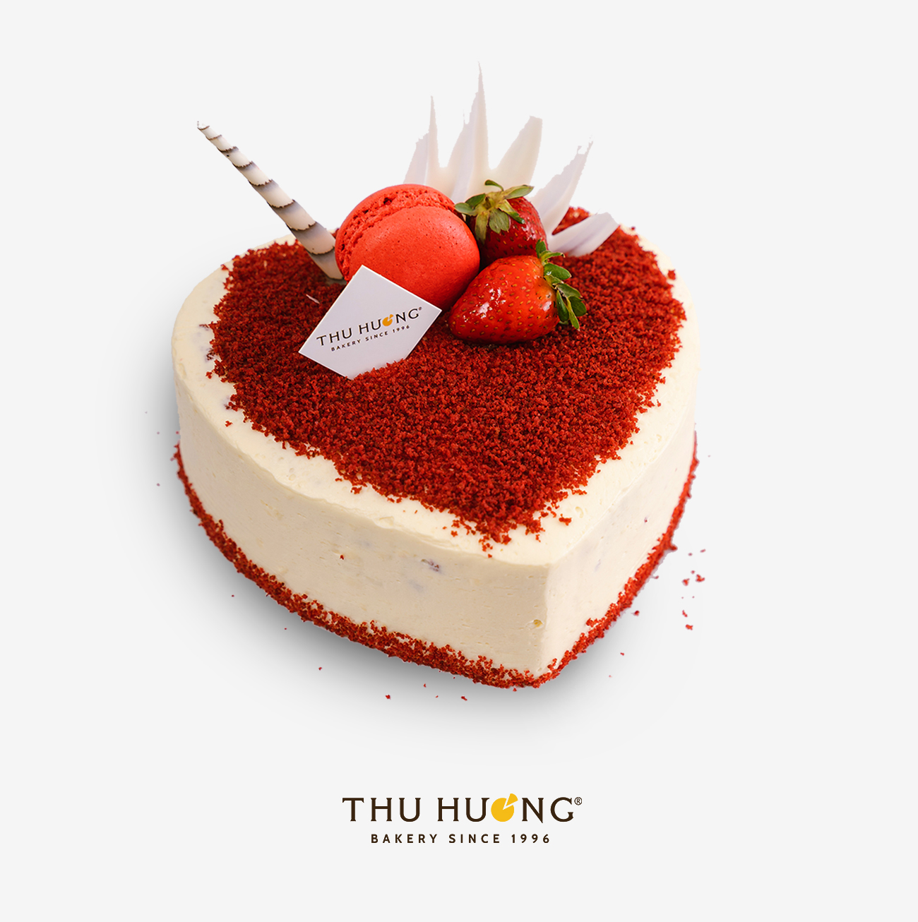 Red Velvet Cake Heart